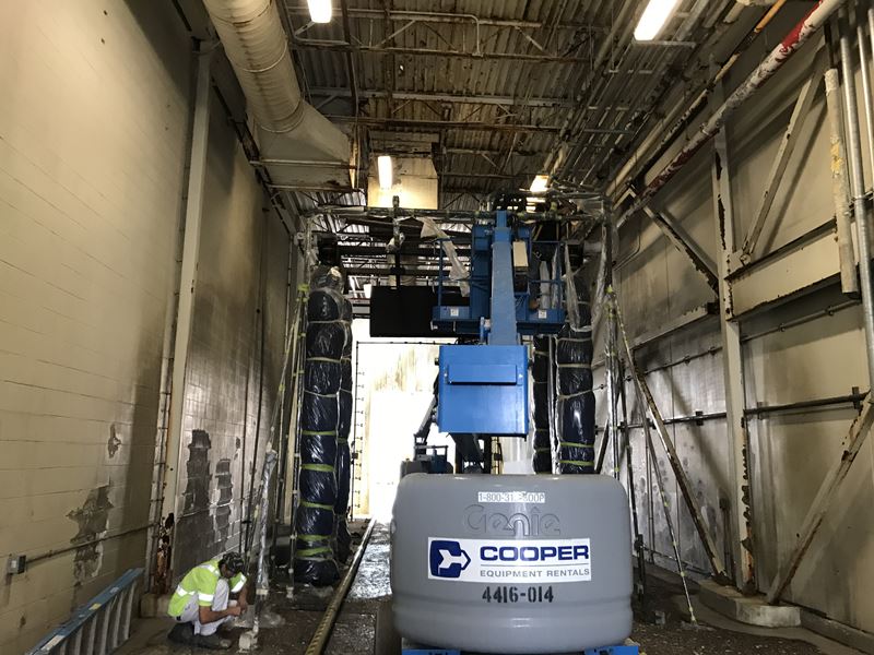 Photo Gallery Industrial Ceilings Project Before & After