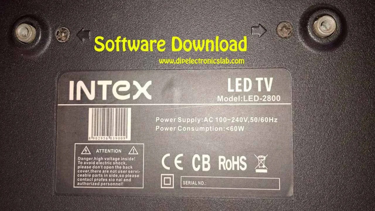 INTEX LED2800 Software Download For Free Dip