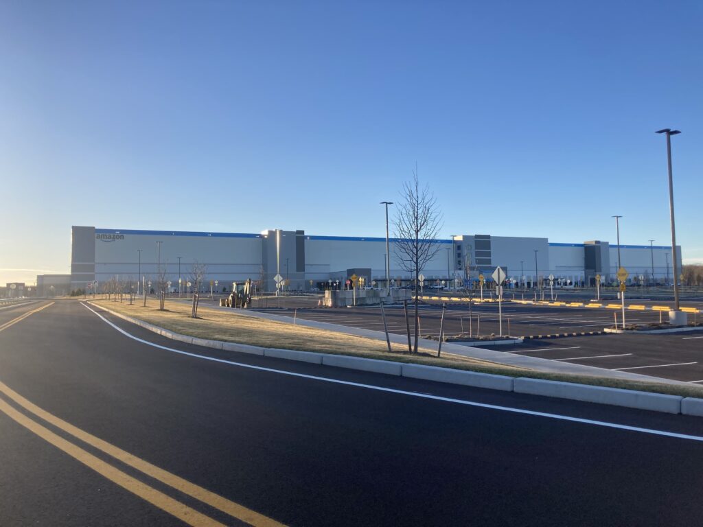 DiPrete and Bluewater Collaborate on New Amazon Distribution Center