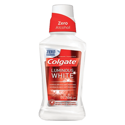 COLGATE ENJUAGUE BUCAL LUMINOUS WHITE EMPRESAS DIPROCHER
