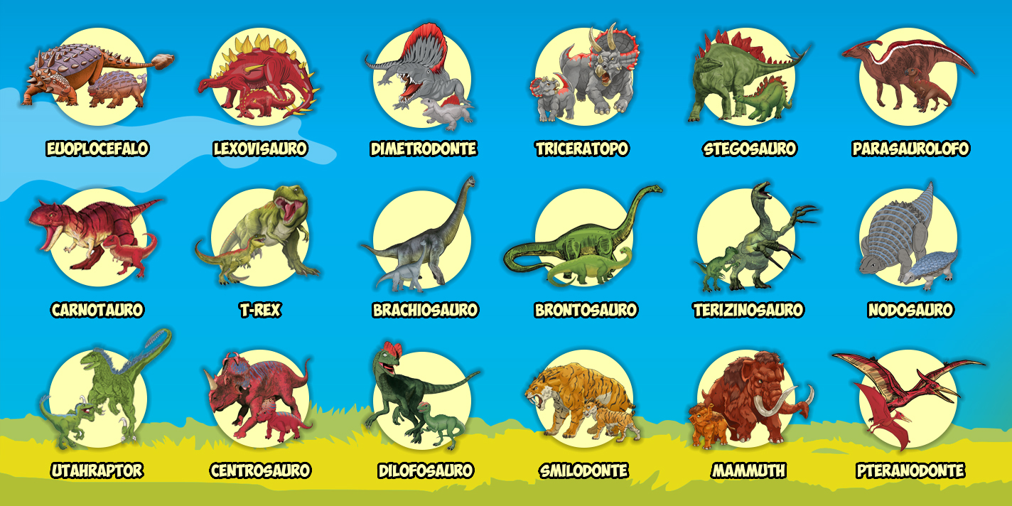 Epic Animals Dino Family Diramix