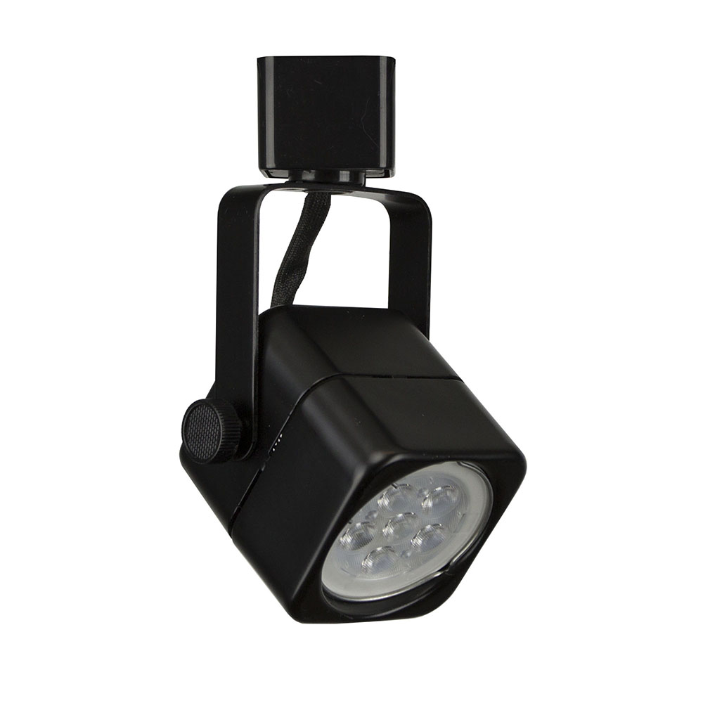 LED Track Lighting Cylinder Fixture 7.5W 50155LEDBK DirectLighting