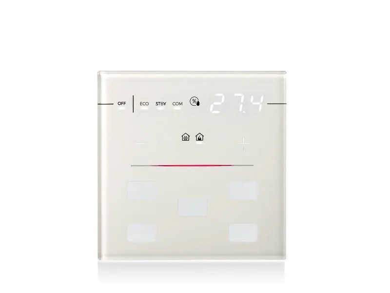 CAPACITIVE KNX THERMOSTAT RES WHITE | Direct Control