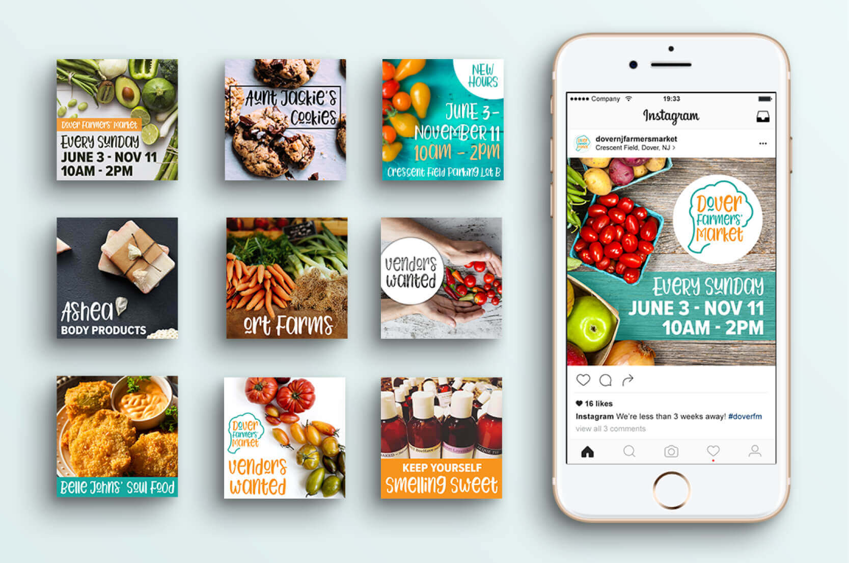 Dover Farmers' Market Direct Development Design + Communications