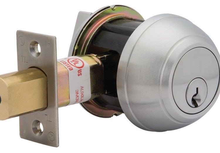 Advantage Door Hardware Grade I Commercial Single Cylinder Deadbolt