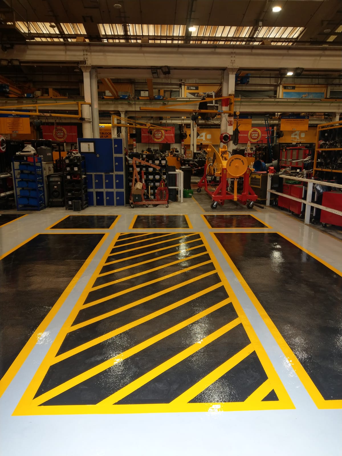 Line Marking & Demarcation Floor Markings Floor Demarcation