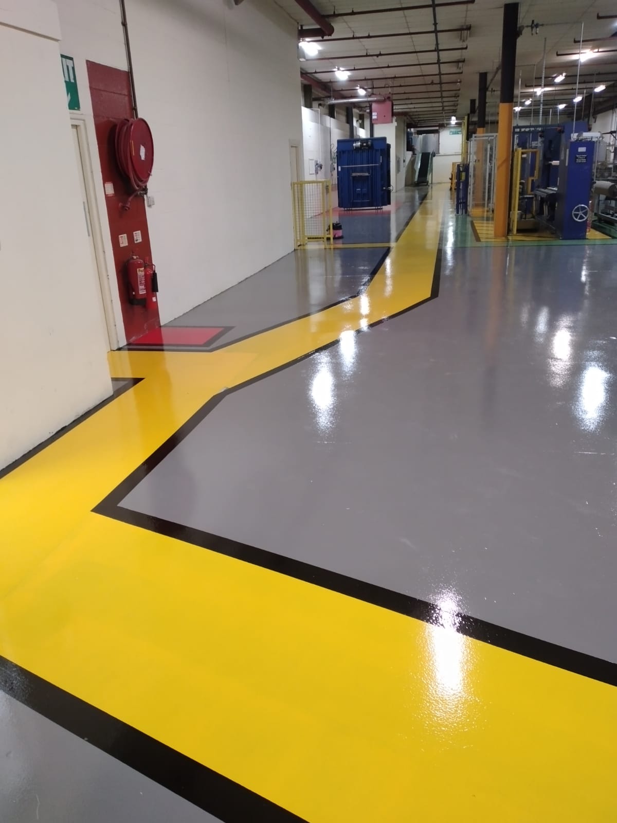 Line Marking & Demarcation Floor Markings Floor Demarcation
