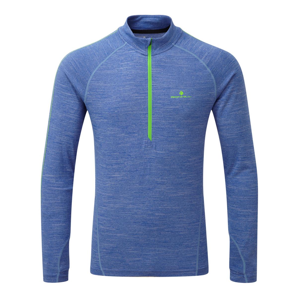 Ronhill Stride Thermal Long Sleeve Mens Top (Cobalt) Direct Running