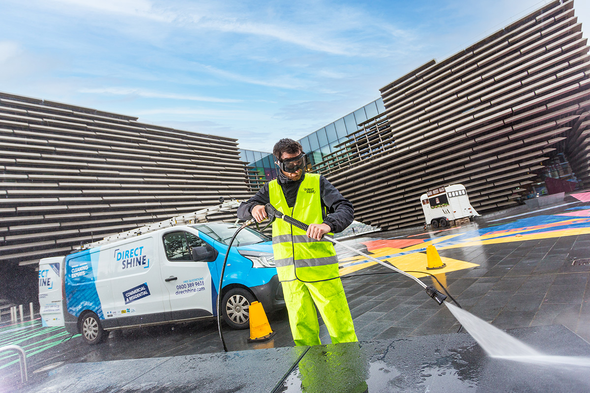 V&A Dundee Window Cleaner Trusted Commercial and Residential Window