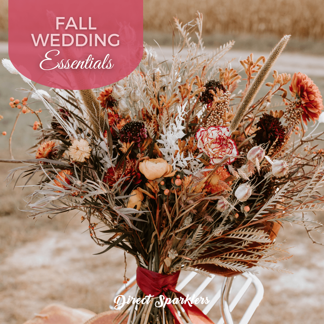 Fall Wedding Essentials Direct Sparklers