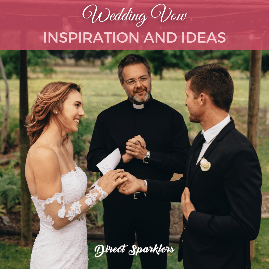 Wedding Vow Inspiration Direct Sparklers