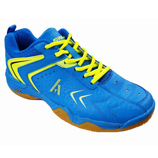 Ashaway Neo XGlide Indoor Court Shoes (Blue/Yellow) All Mens Shoes