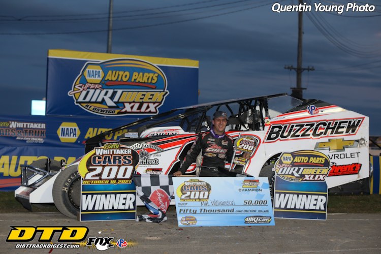 Williamson Goes BacktoBack in Billy Whittaker Cars 200 DTD