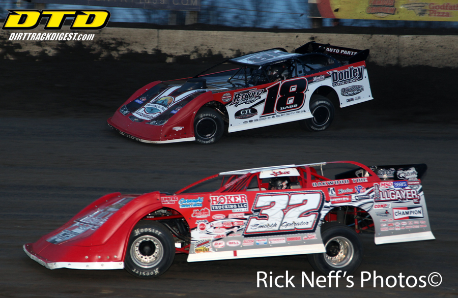 Babb Takes First Ever Lucas Oil Race at Luxemburg Dirt Track Digest