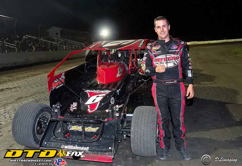 Williamson Raced Across Ontario, Quebec, and New York for DIRTcar 358