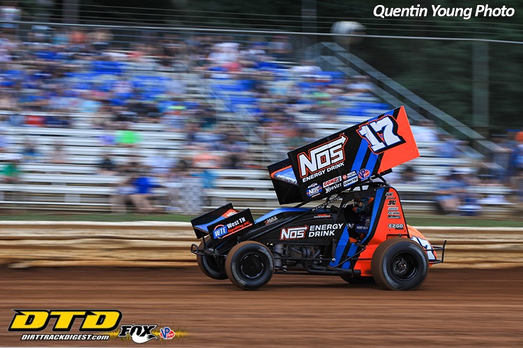 Sheldon Haudenschild Flat Tire To Win at Huset’s