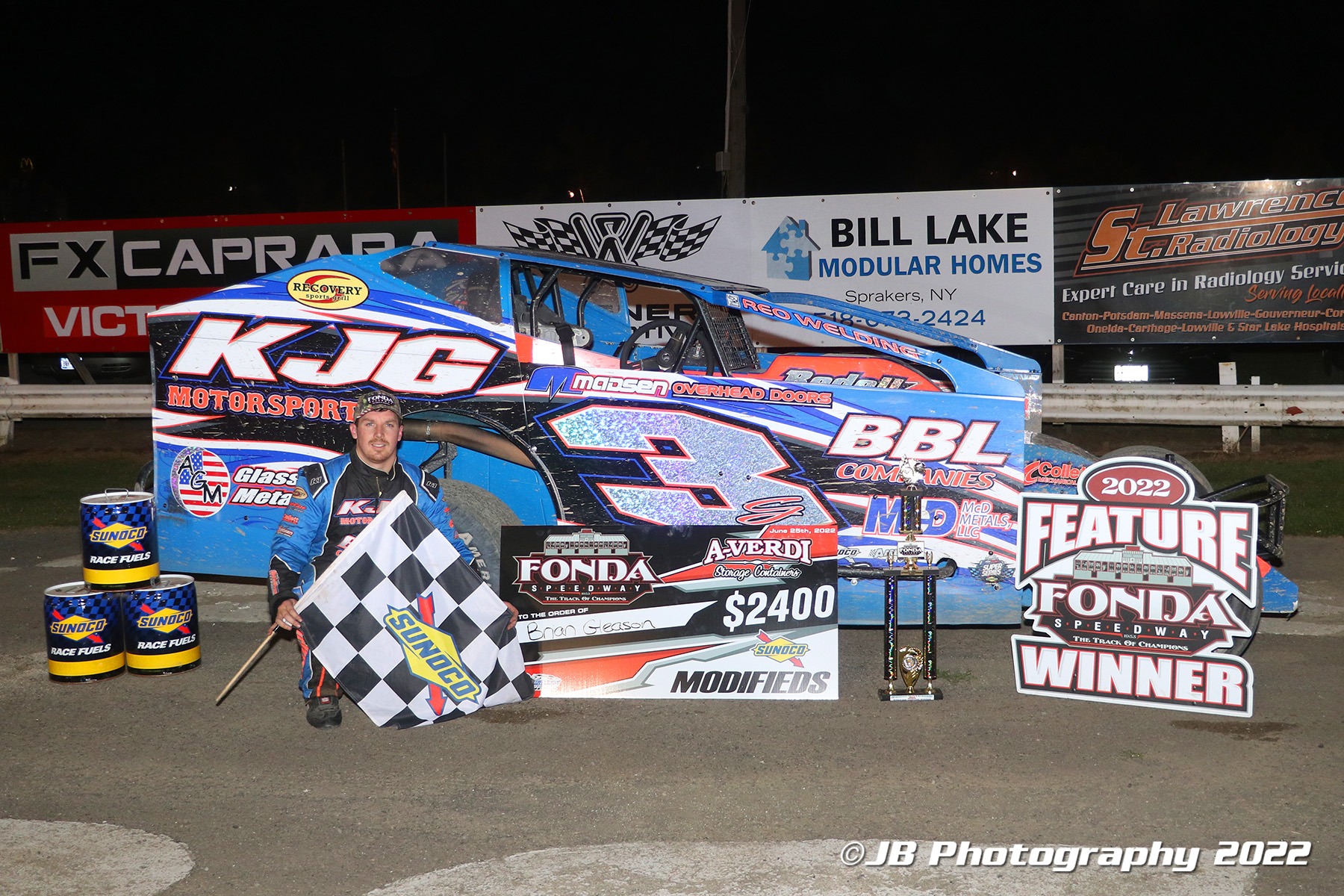 Brian Gleason Gets Career First At Track of Champions Dirt Track Digest