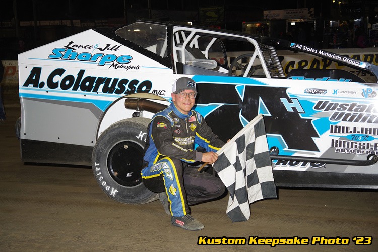 Lebanon Valley Speedway Season Opener Modified Feature Highlights 5