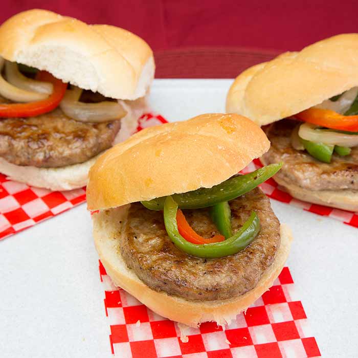 Hot Italian Sausage Patties DiRussos Sausage Ohio Gluten Free 2 lb.