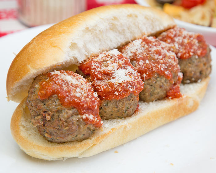 Italian Meatballs DiRussos Oven Roasted Beef Meatballs 2 lb.