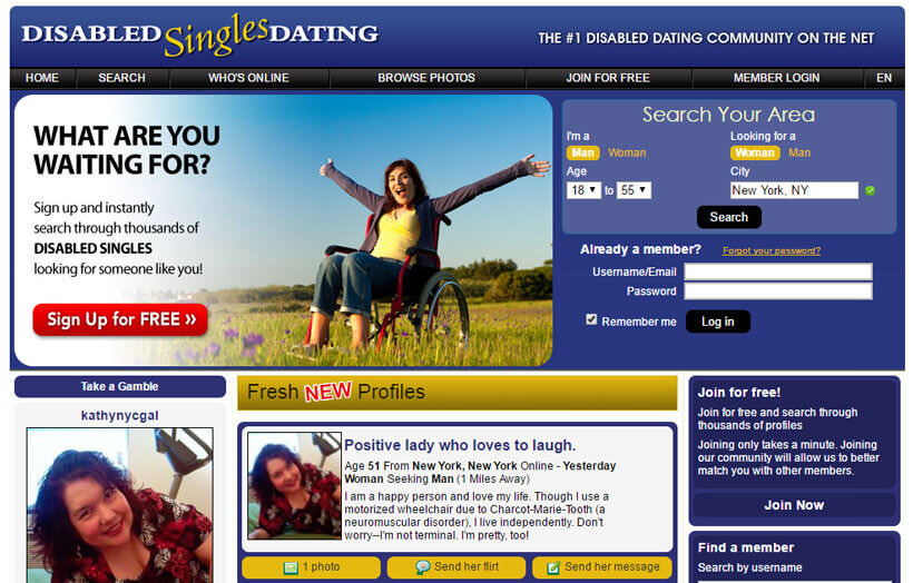 Free Dating Sites and Apps for the Disabled Stand Up Wireless