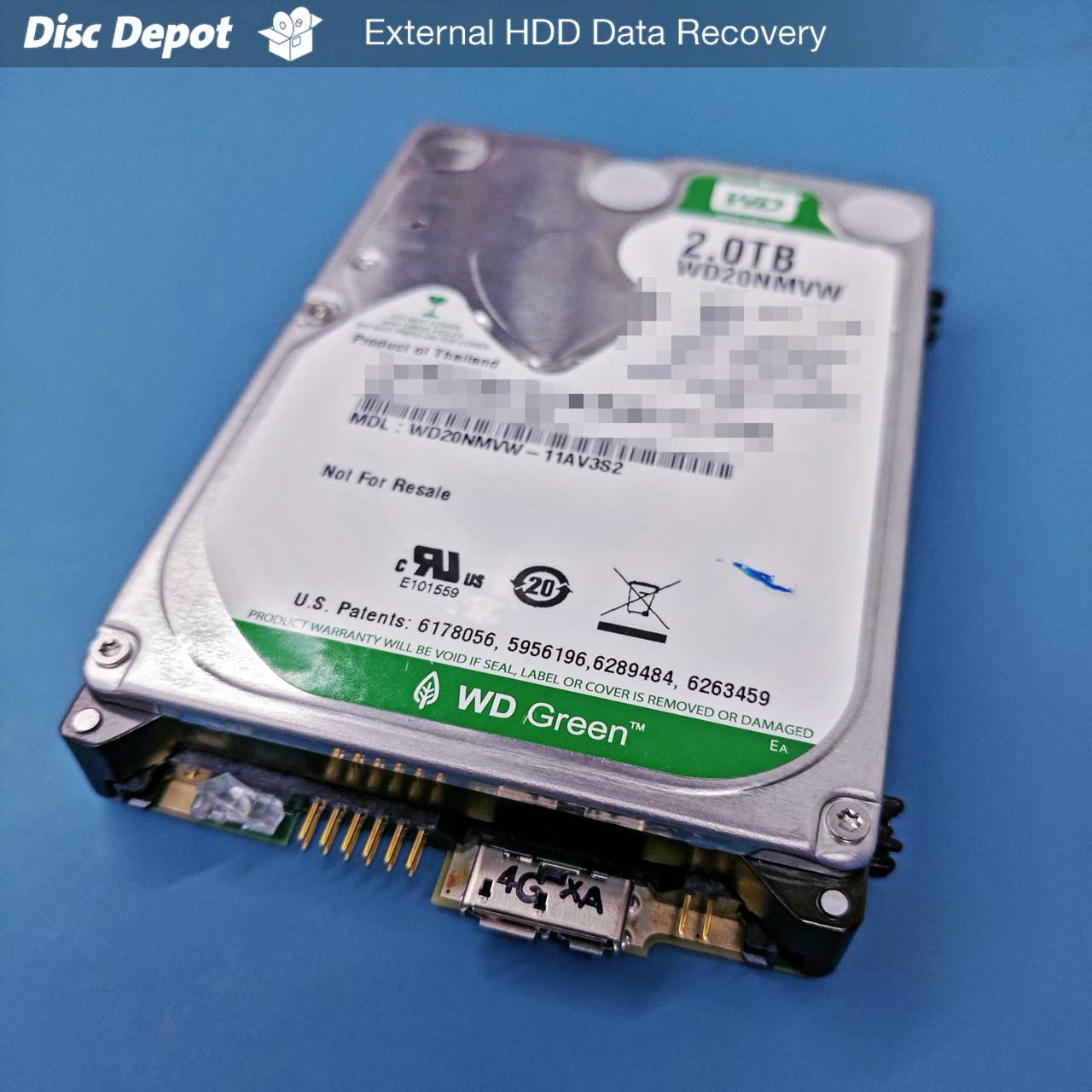 External USB Hard Drive Data Recovery Disc Depot Dundee