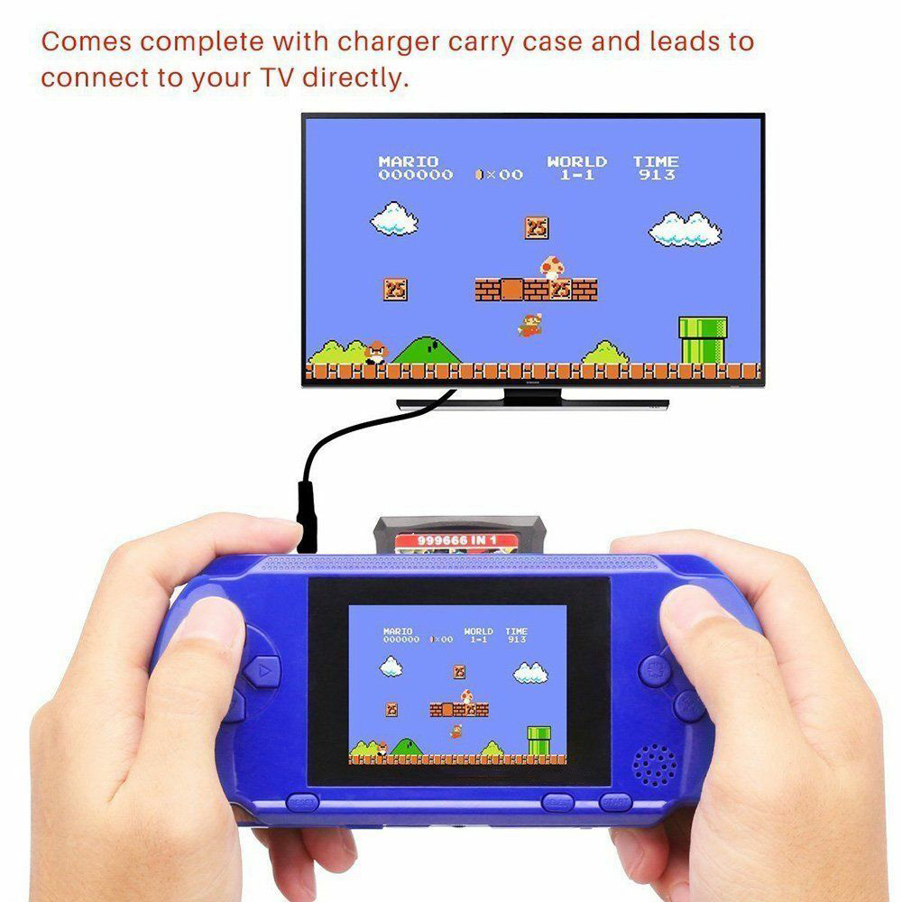 CONSOLE PORTATILE PVP STATION GIOCHI VIDEOGIOCO DISPLAY