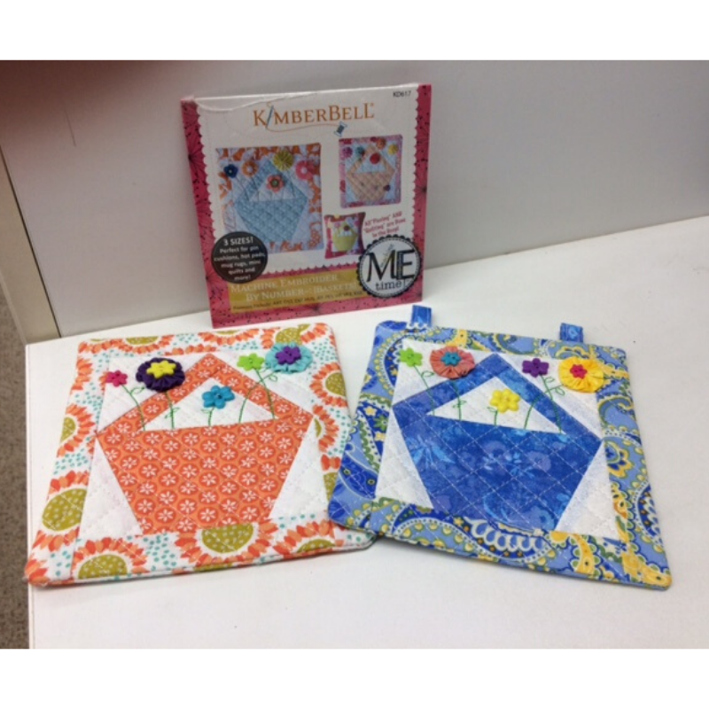 Hilo Kimberbell Machine Embroidery By Numbers Baskets • Discount