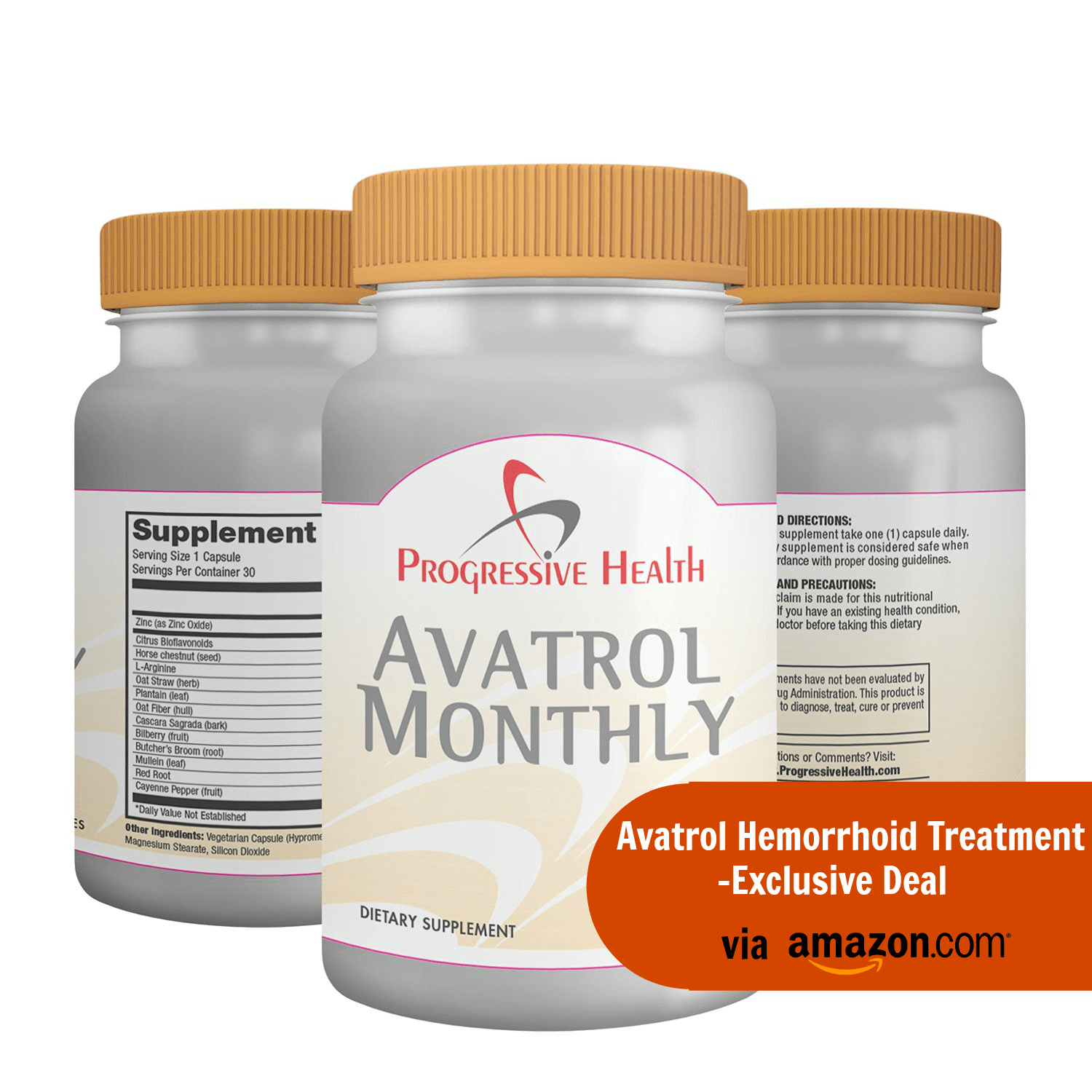 7.95 Avatrol Hemorrhoid Treatment Solution Natural Supplement For