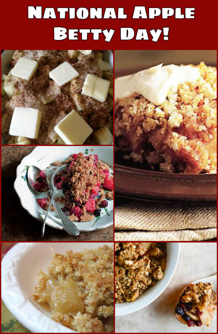 October 5 is National Apple Betty Day!