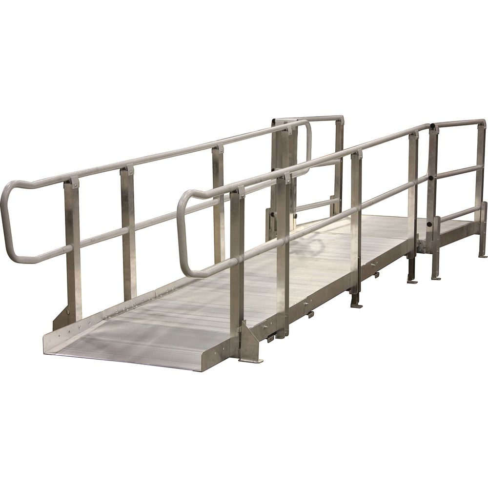 15' L Aluminum Modular Ramp Section Discount Ramps