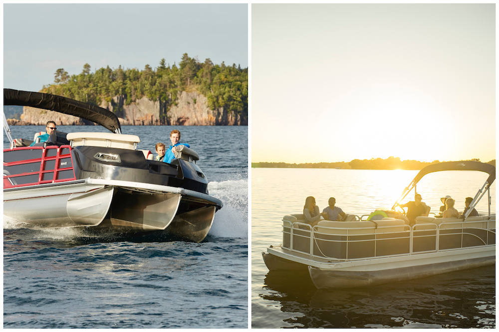Tritoon Vs. Pontoon | Discover Boating