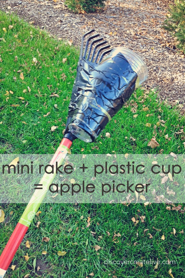 DIY Apple {Fruit} Picker Discover. Create. Live.