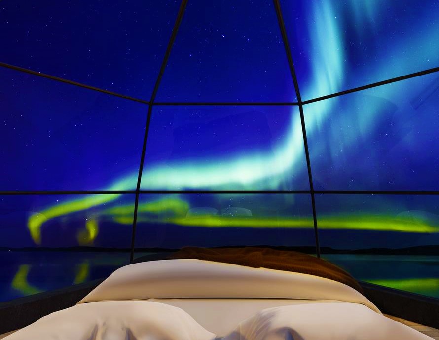 Arctic Fox Igloos Ranua Northern Lights Glass Igloos
