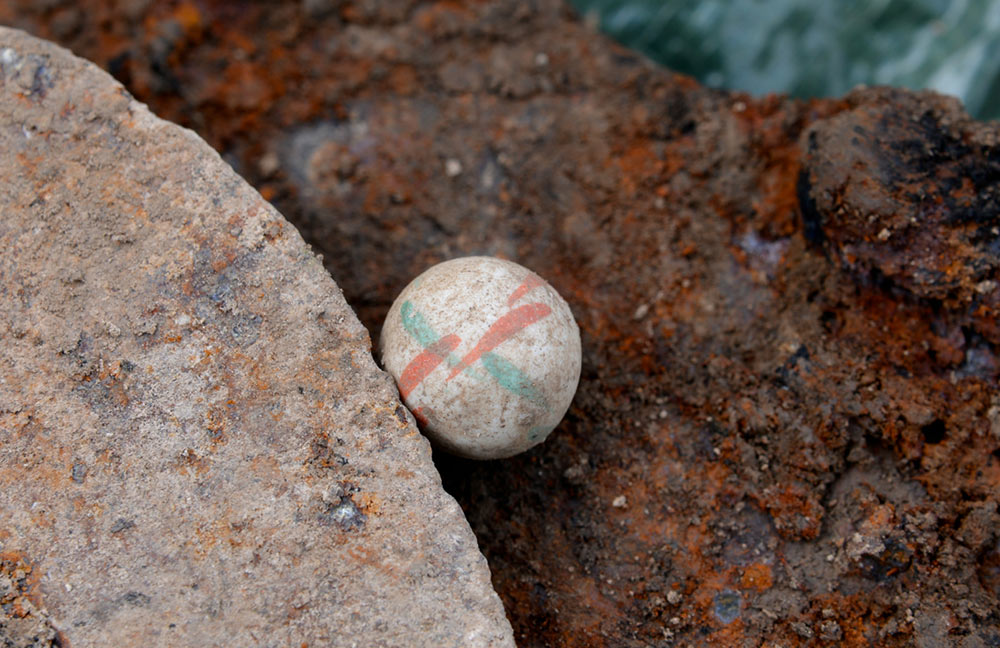 Antique Marbles Dug In Pacific Northwest