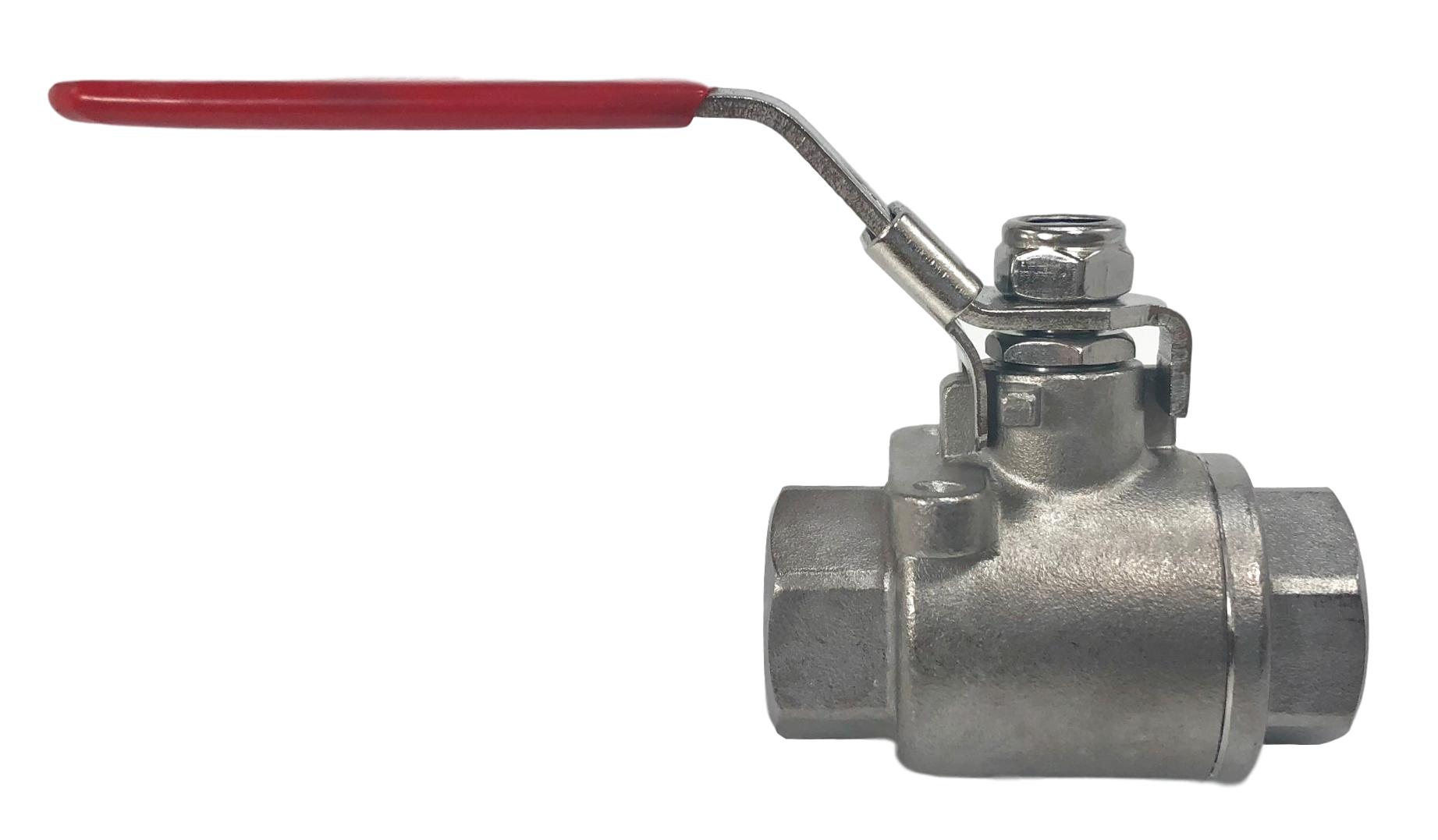 3/4" HighTemp Stainless Steel Ball Valve 2000 PSI