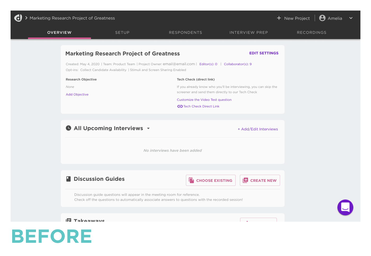 New Overview Experience for Discuss.io Market Research Tools