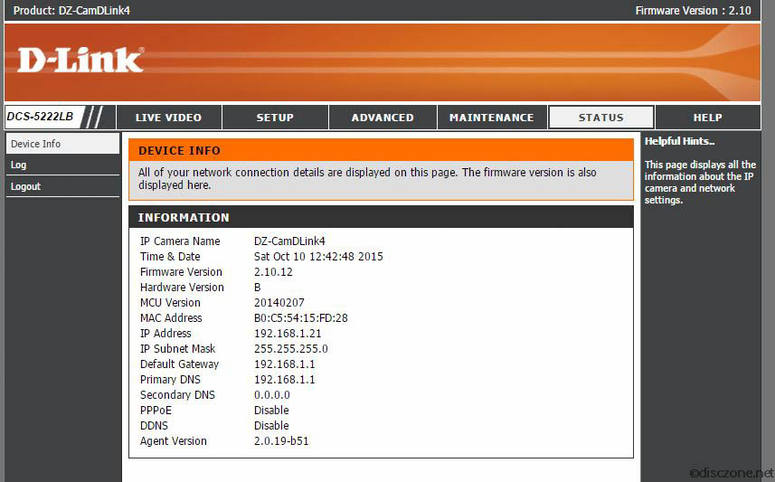 MyDLink Lite Issue New Firmware to Disczone!
