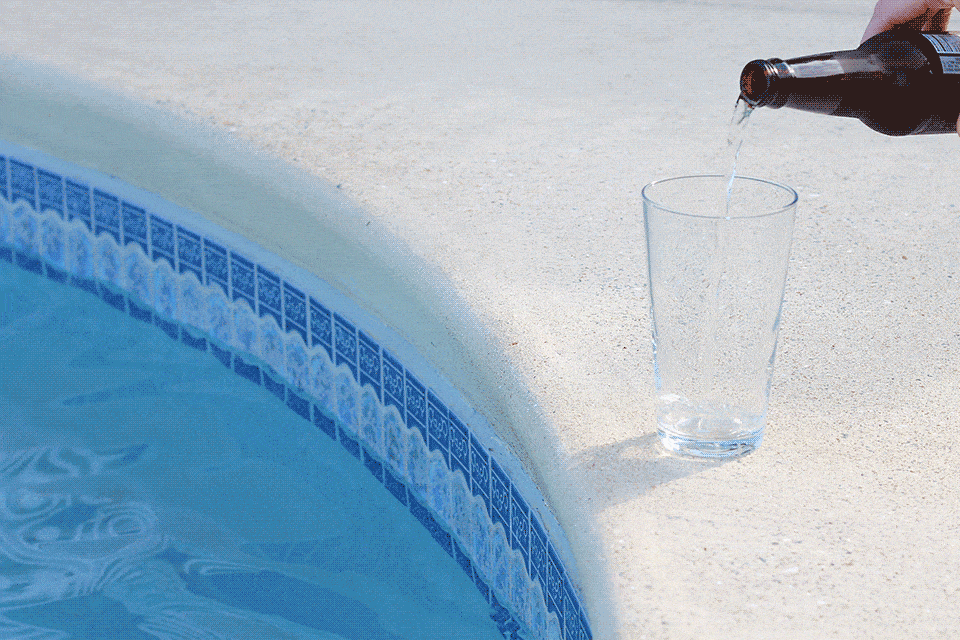 Animated GIF Cider By the Pool Dish Works