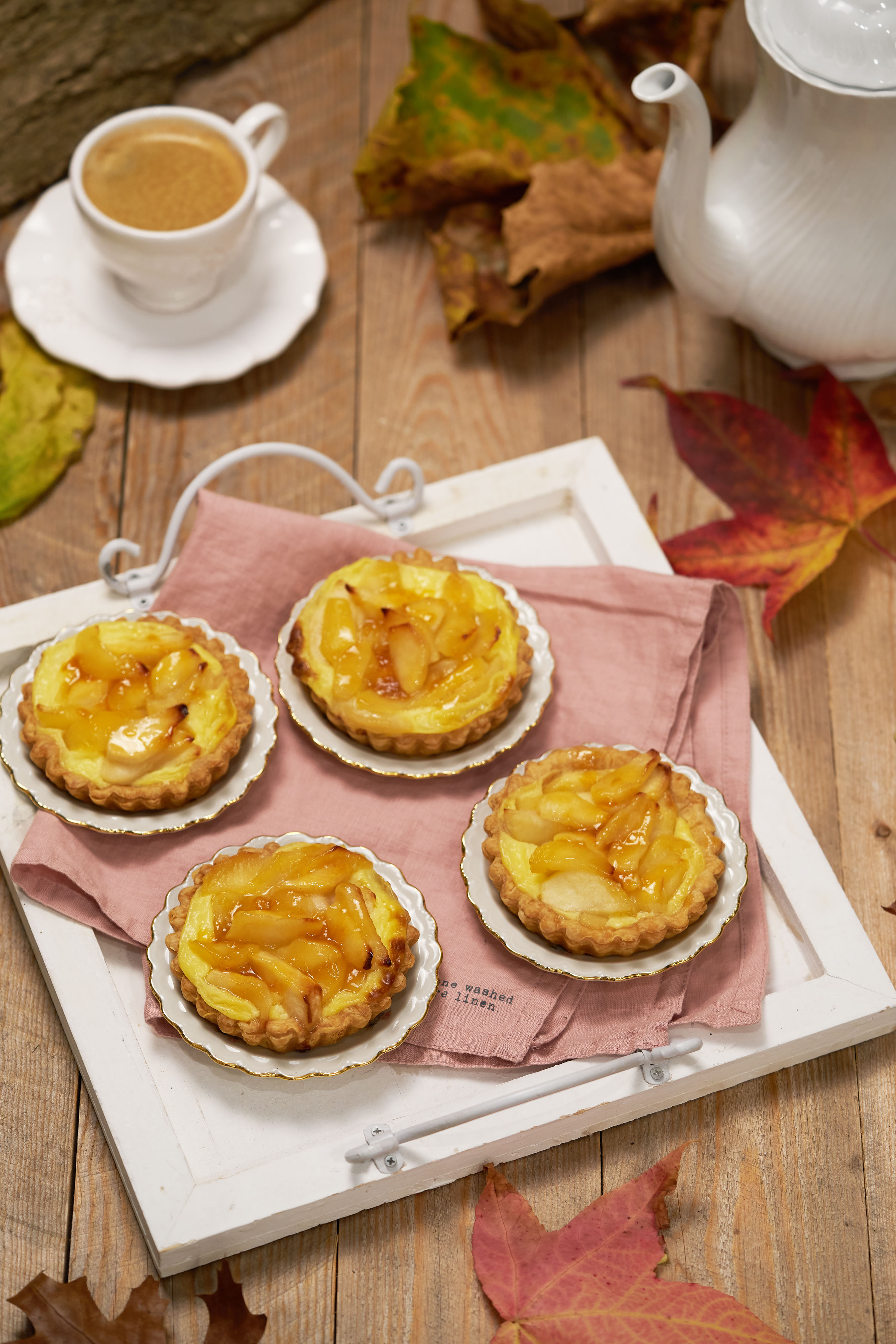Appeltaartjes Met Pudding - Dishcover