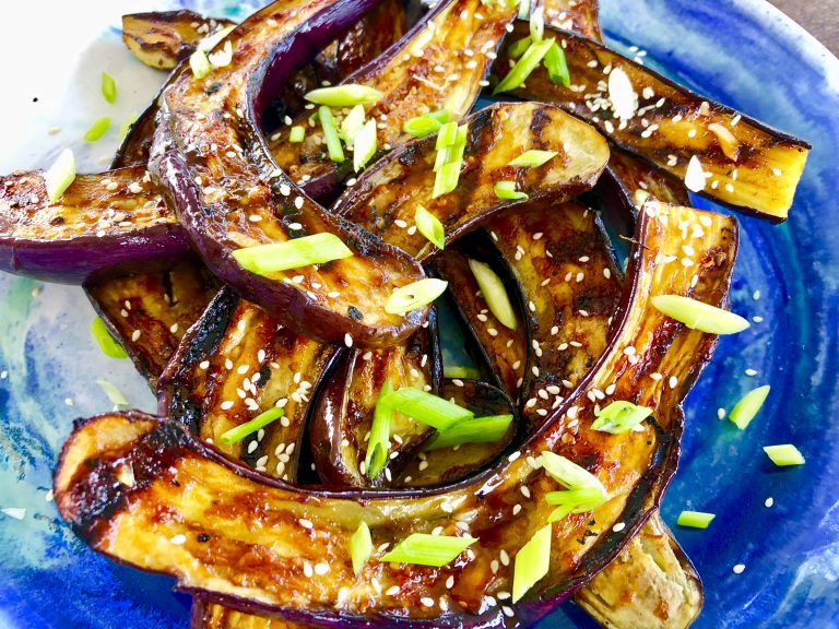JAPANESE EGGPLANT WITH HOISIN GINGER GLAZE Dish off the Block