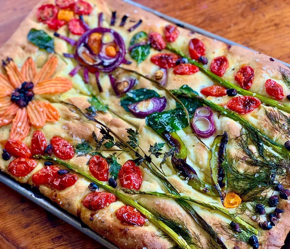 ROSEMARY GARLIC FOCACCIA Dish off the Block