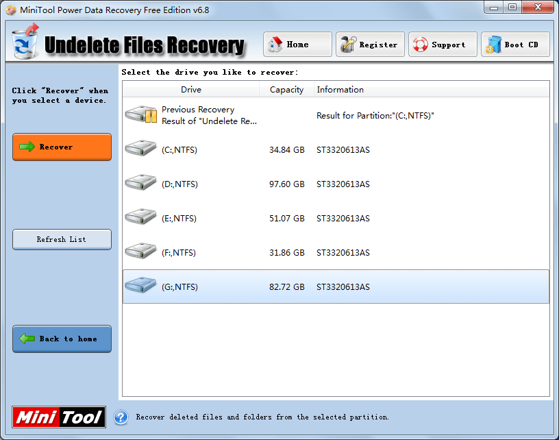 The best tool for data recovery in Windows professional disk data