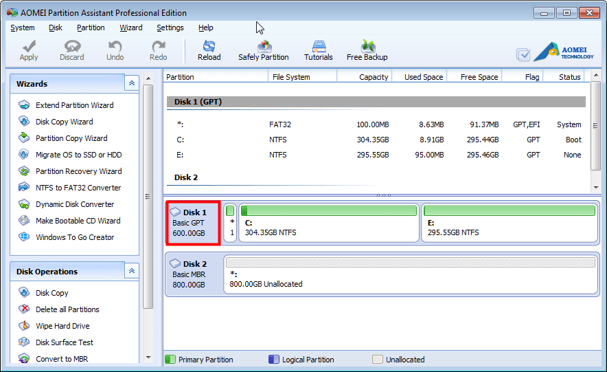 How to Solve "The Selected Disk is of the GPT Partition Style" Problem