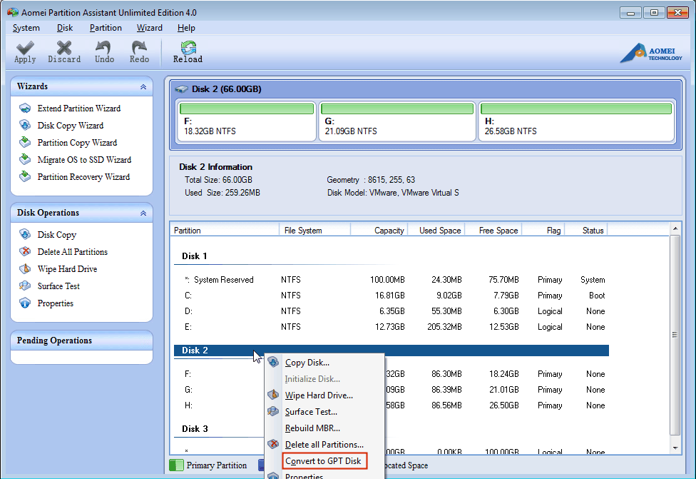 General Description on GPT and MBR disk Definition and Features AOMEI
