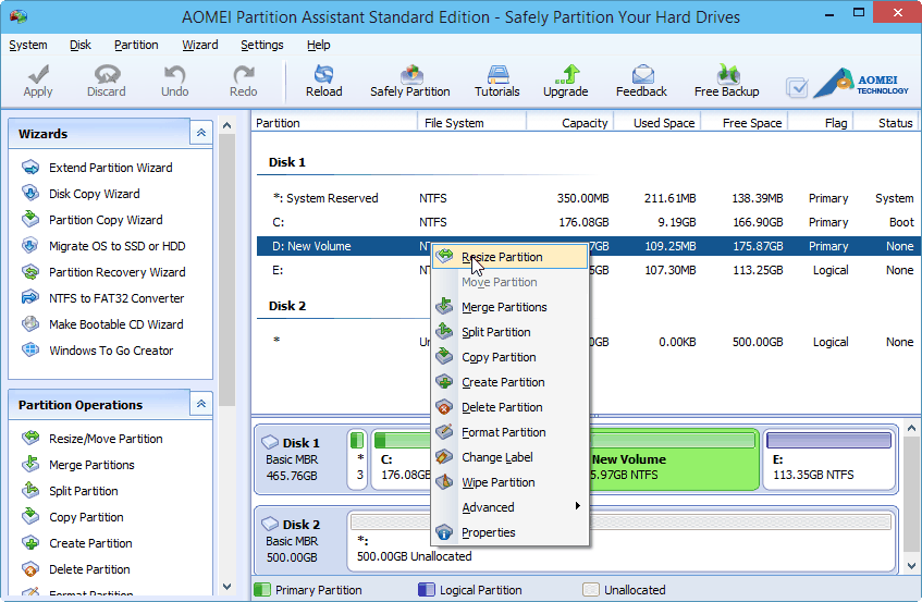 How to Change Partition Size in Windows 10 with Free Software?