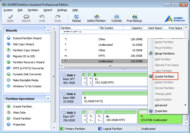 How to Partition SSD/HDD for Dual Boot OS?