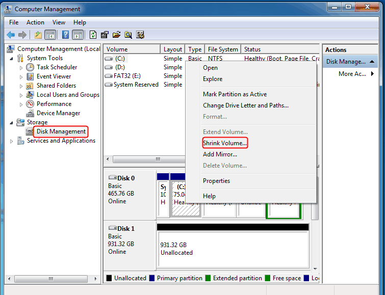 How to Shrink C Drive beyond Limit Successfully in Windows?