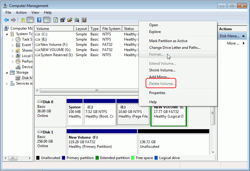 Cannot Delete Partition in Windows 7,8, 10 Solve it Easily