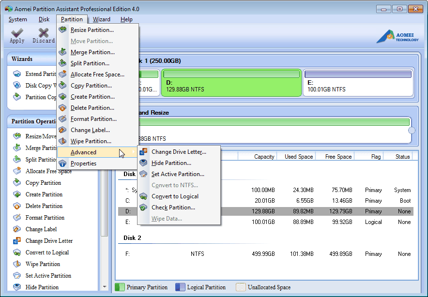 How to Extend System Partition, Expand and Enlarge C Drive Partition